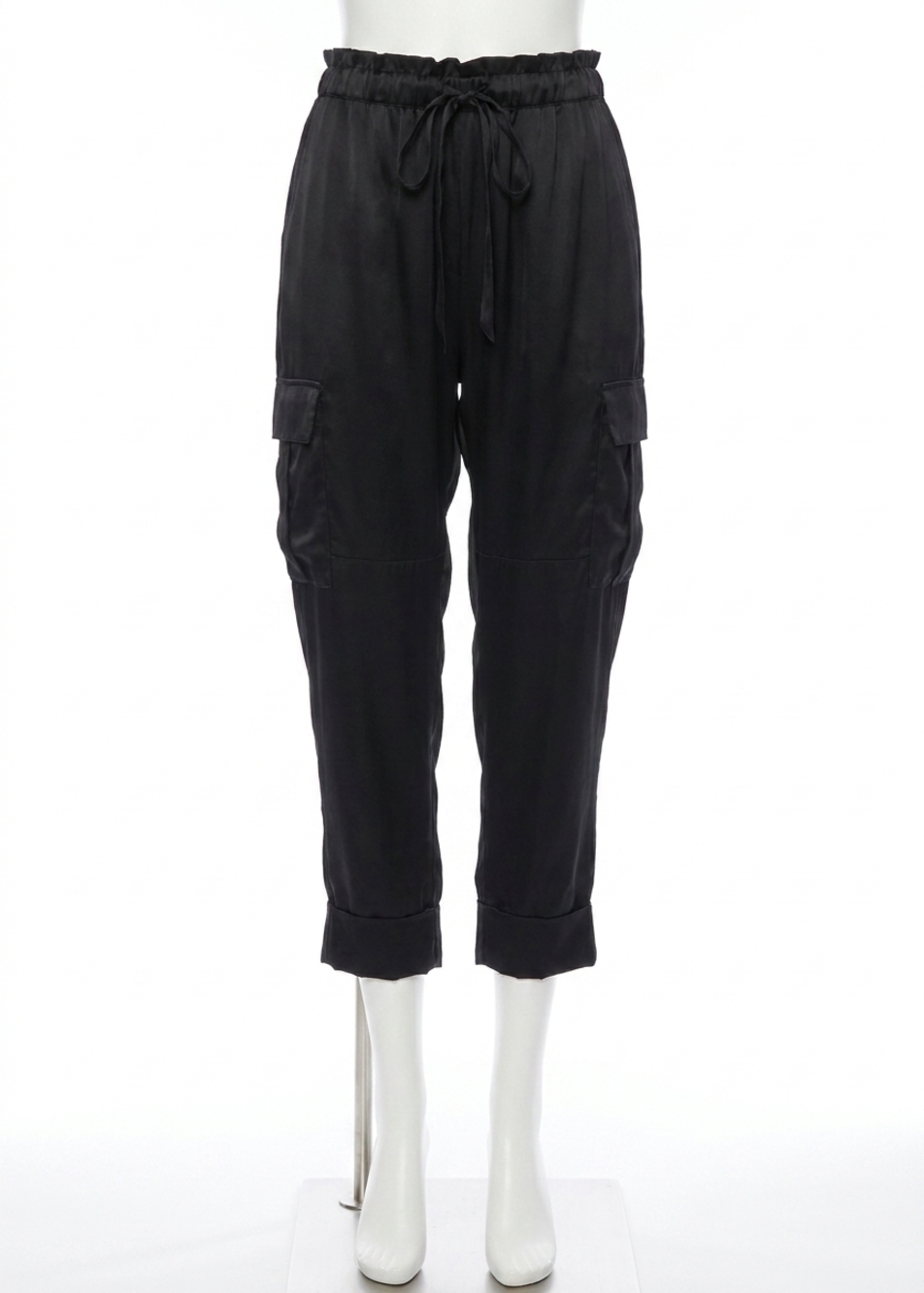NEW CAMI NYC carmen cargo pants in black